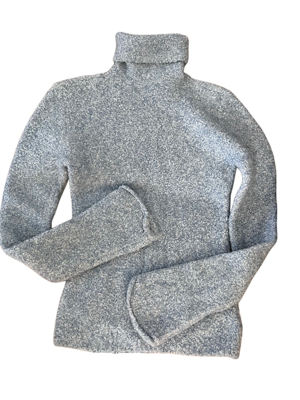 Moda International Heather Gray Turtleneck Sweater